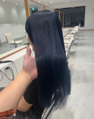ネイビーカラー by 椋軌 - ヘアカラーレシピ｜hairinfo（ヘアインフォ）