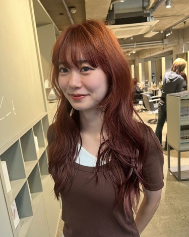 masa】さん｜オレンジブランカラー by HAIRinfo - ヘアカラーレシピ