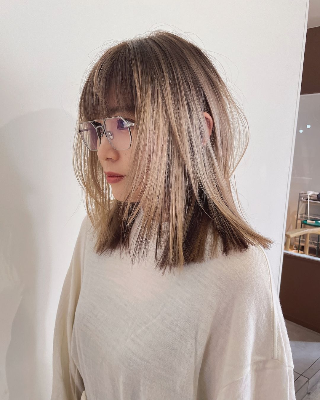 ヘアカラー tatsuya hattori】さん｜ベージュデザインカラー by HAIRinfo