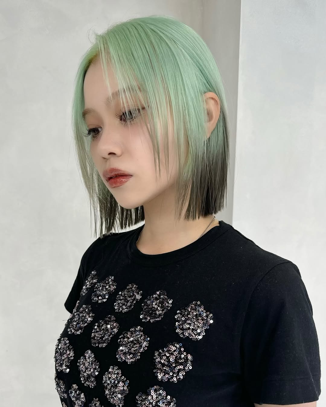 北島翔】さん｜ミントグリーンデザインカラー by HAIRinfo - ヘア