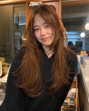 ECLTヘアカラー　ライトブラウン８点 Keina】さん｜ライトブラウンカラー by HAIRinfo - ヘアカラーレシピ