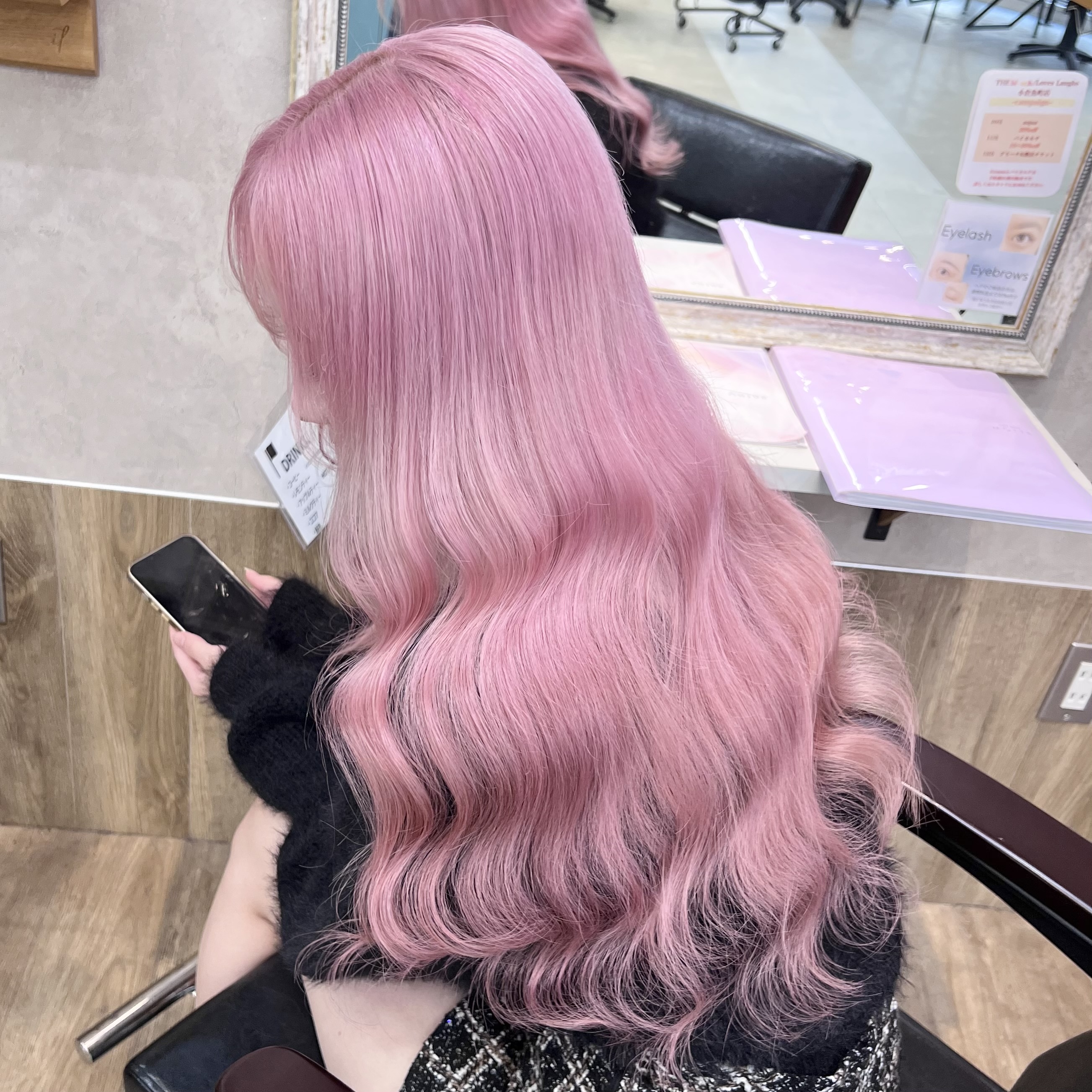 ホワイトピンク by りきや - ヘアカラーレシピ｜hairinfo（ヘアインフォ）