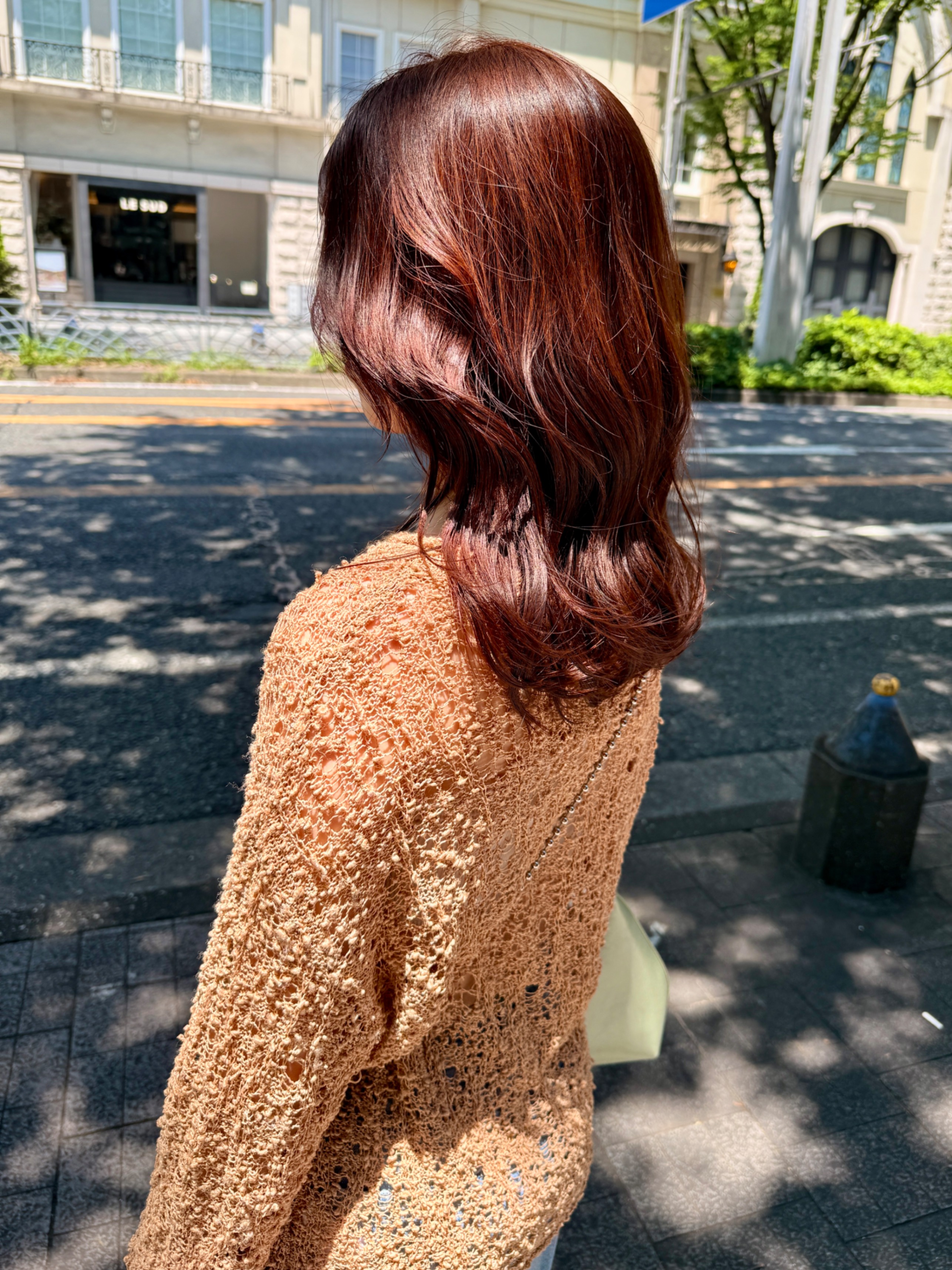 orange brown 🍊 by naho - ヘアカラーレシピ｜HAIRinfo（ヘアインフォ）
