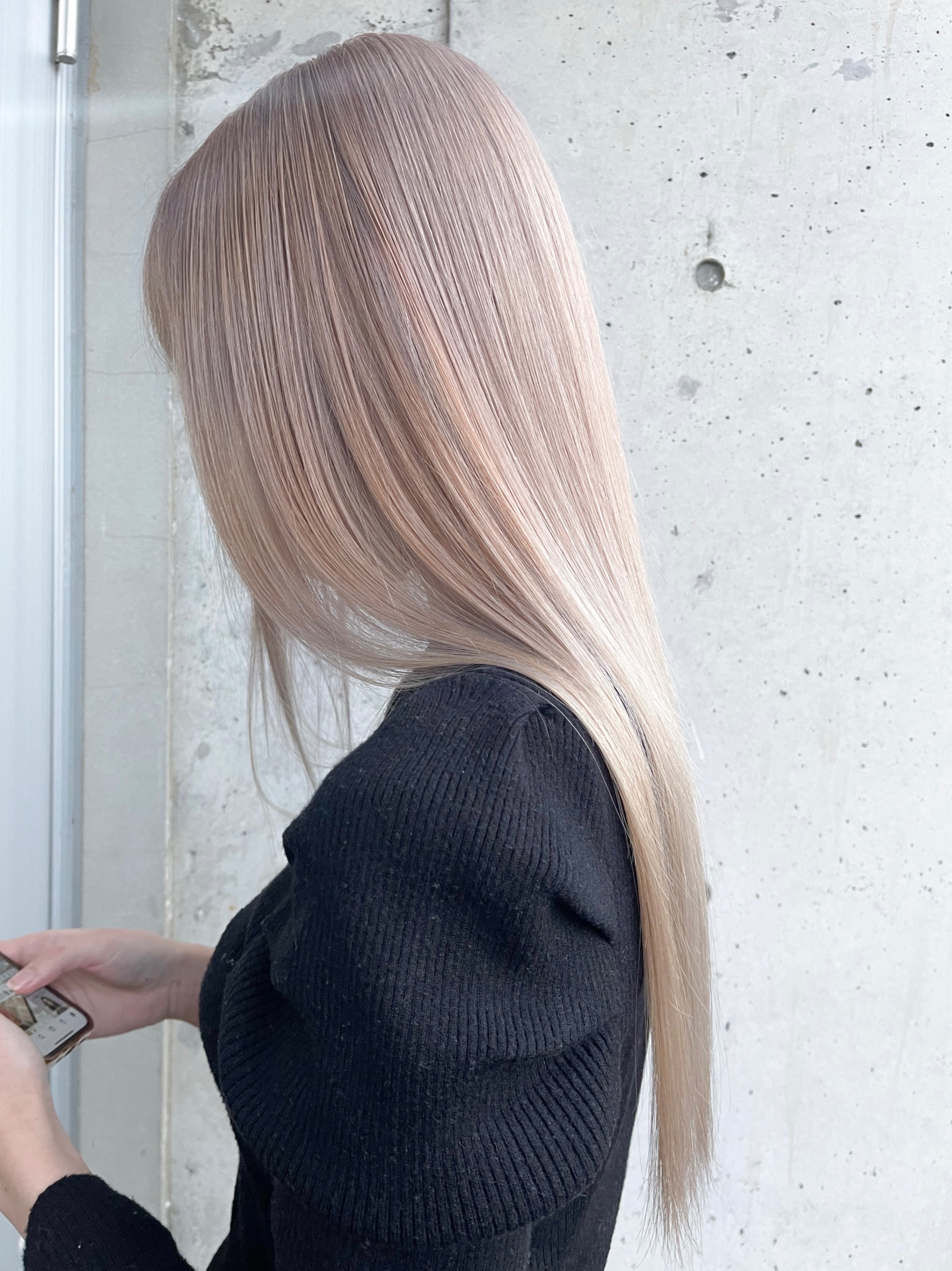 ホワイトブロンド by ryo__hair - ヘアカラーレシピ｜HAIRinfo（ヘア