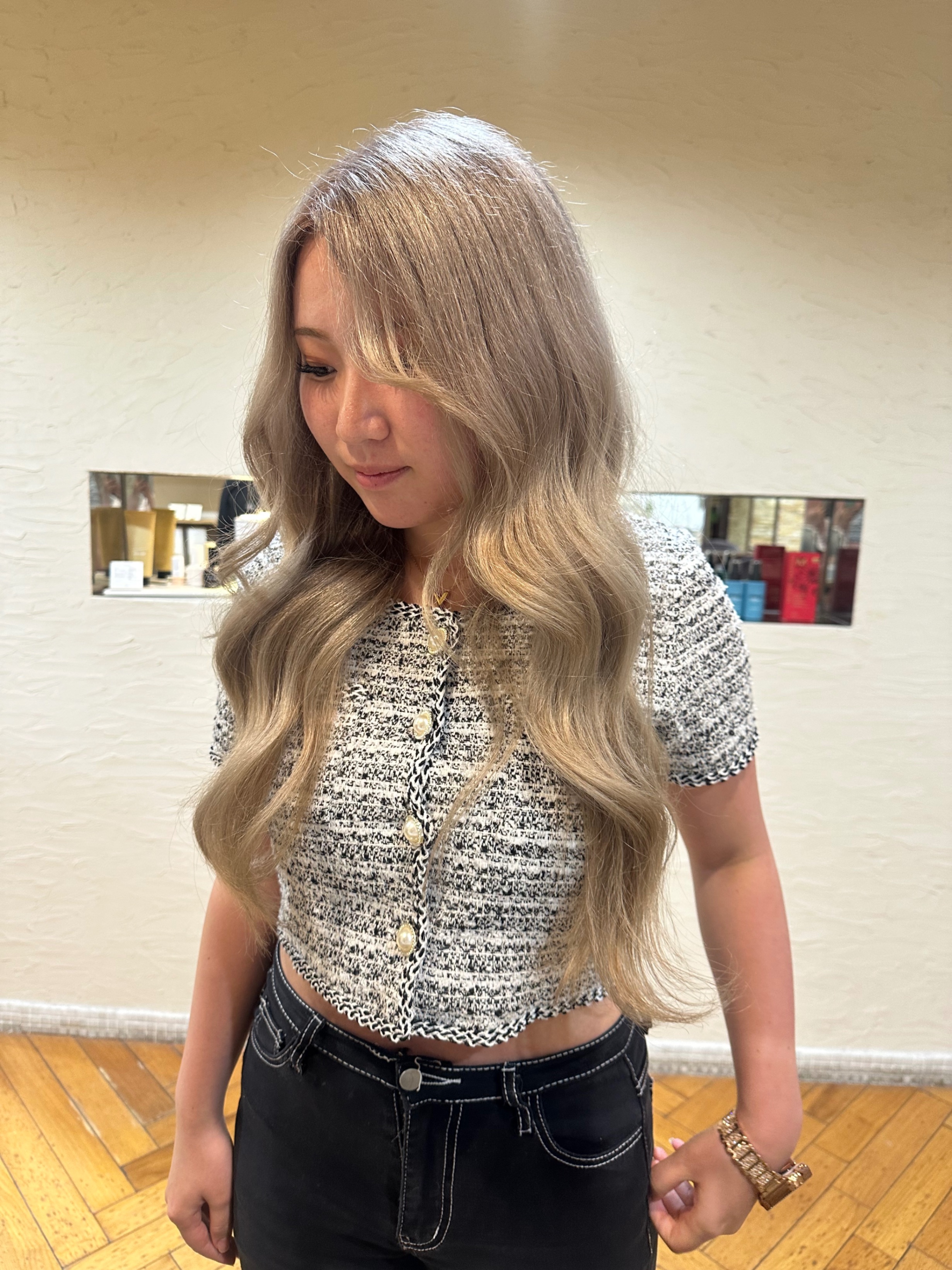 グレージュ by KASUMI - ヘアカラーレシピ｜HAIRinfo（ヘアインフォ）