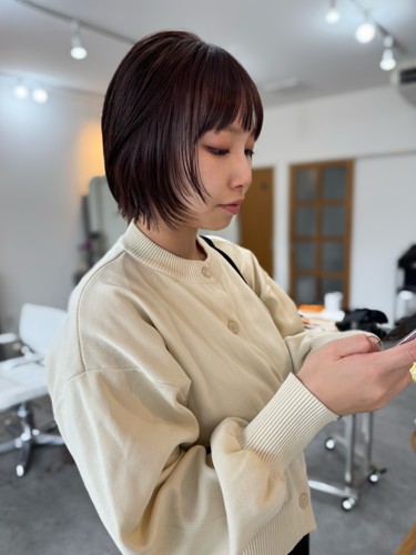 秋の深まりボルドー by sity - ヘアカラーレシピ｜hairinfo（ヘア